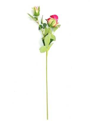 Vara de rosa con boton 68cm, varios colores