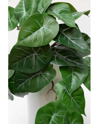 Colgante philodendron 28cm largo, soft touch