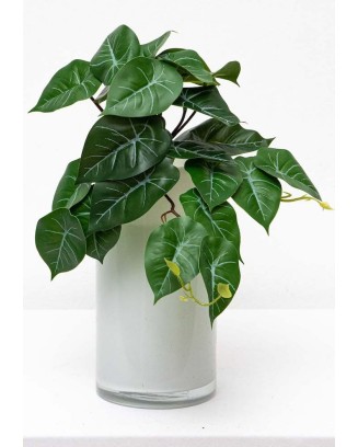 Colgante philodendron 28cm largo, soft touch