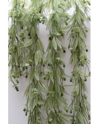 Colgante hojitas de secoya 110cm, tres colores