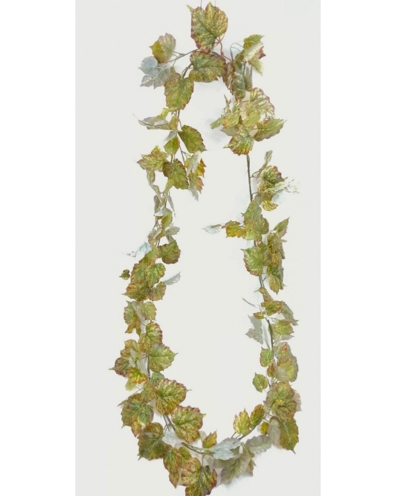 Guía otoñal hoja grande 240cm de largo