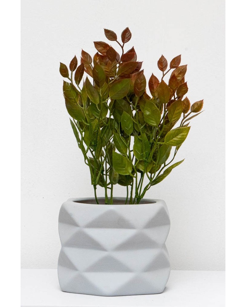 Follaje de hojitas 36cm altura, tres colores