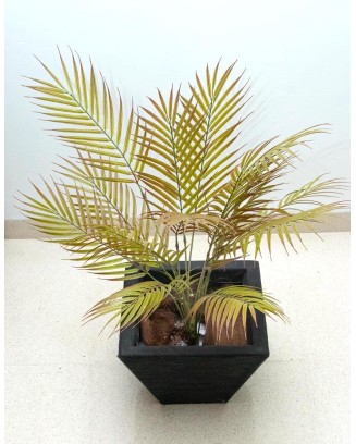 Follaje hojas de palma 75cm, dos colores