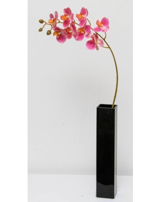 Orquídea phalaenopsis de 8 flores, 80cm largo