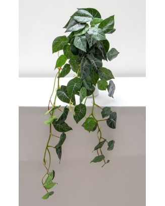 Colgante philodendrom corazón 85cm soft touch