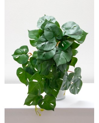 Colgante monstera 50cm largo soft touch