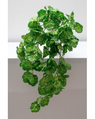 Colgante de geranio 80cm largo, 65 hojas