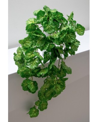 Colgante de geranio 80cm largo, 65 hojas