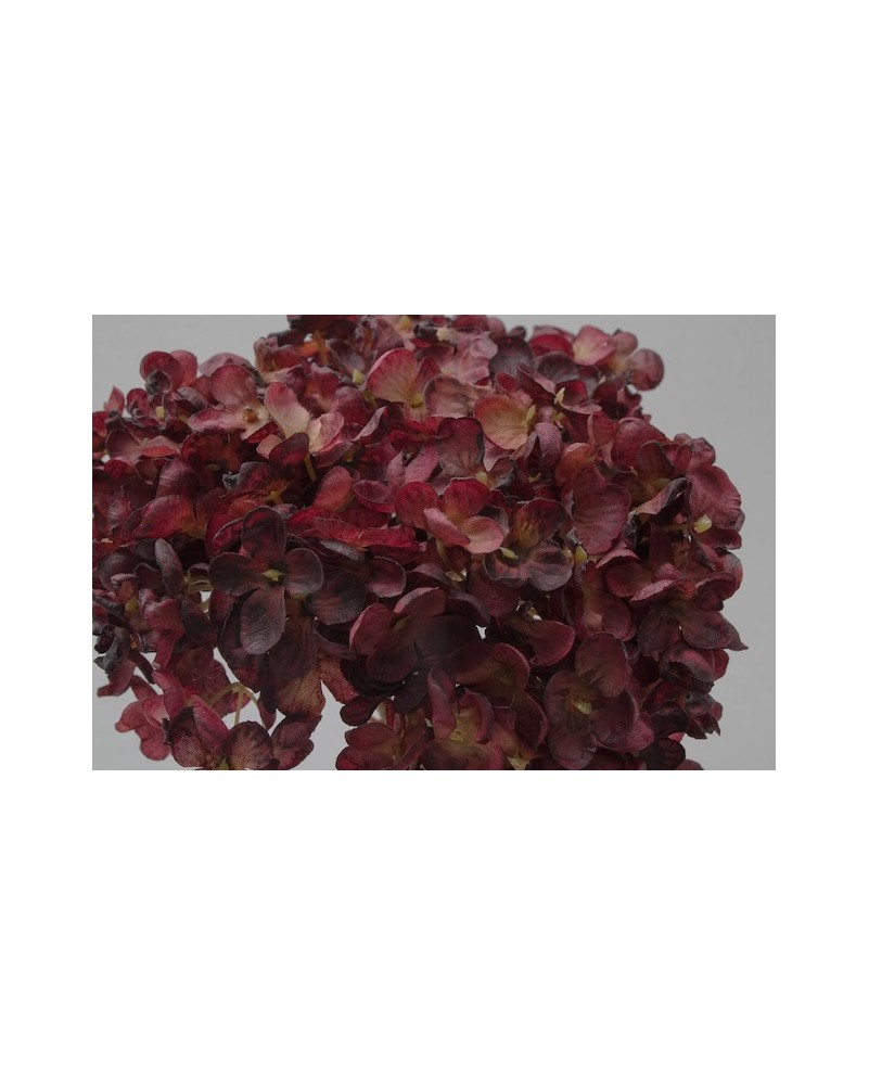 Ramillete de hortensia china 34cm altura soft touch, varios colores