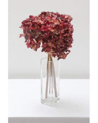 Ramillete de hortensia china 34cm altura soft touch, varios colores