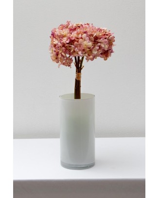 Ramillete de hortensia china 34cm altura soft touch, varios colores