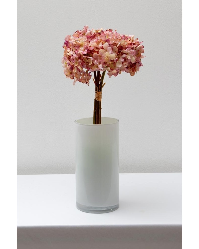 Ramillete de hortensia china 34cm altura soft touch, varios colores
