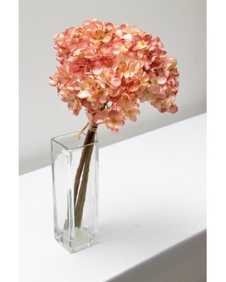 Ramillete de hortensia china 34cm altura soft touch, varios colores