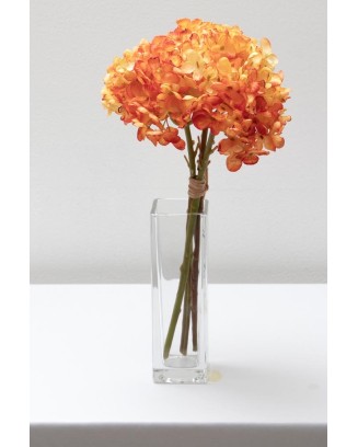 Ramillete de hortensia china 34cm altura soft touch, varios colores