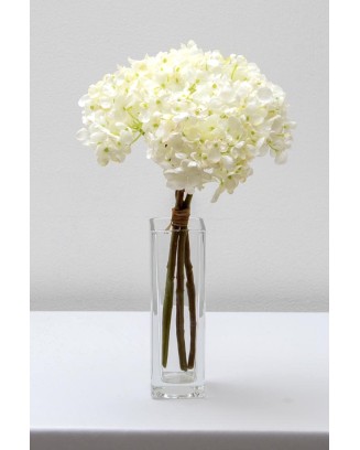 Ramillete de hortensia china 34cm altura soft touch, varios colores
