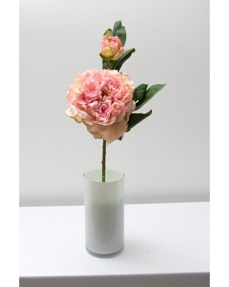 Peonia china con botón 40cm, varios colores