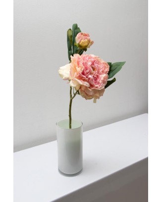 Peonia china con botón 40cm, varios colores