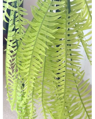 Colgante helecho125cm largo, dos colores