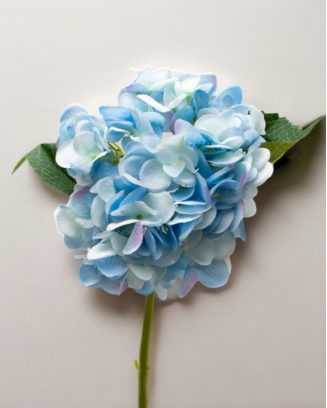 Vara de hortensia silk 45cm soft touch, varios colores