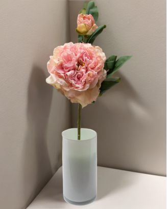 Peonia china con botón 40cm, varios colores