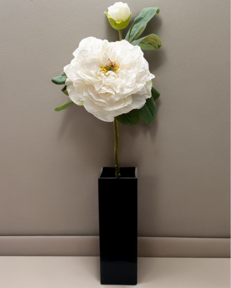 Peonia china con botón 40cm, varios colores