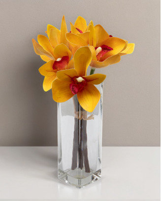 Ramillete de cymbidium, varios colores