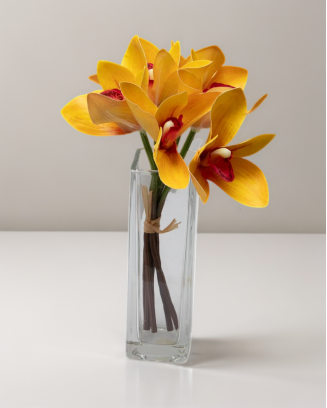Ramillete de cymbidium, varios colores